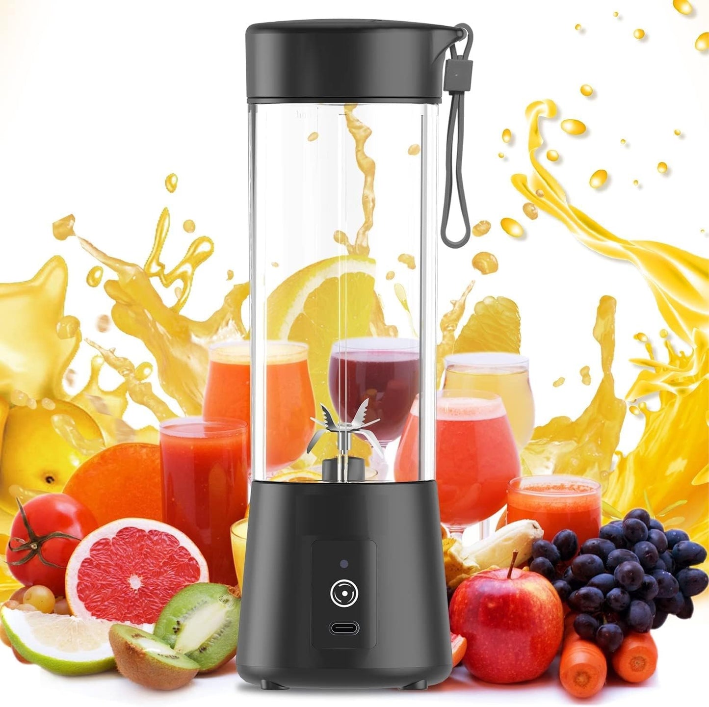 Mini Portable Juicer Blender & USB Rechargeable